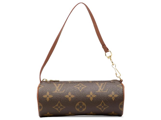 Sac à main Louis Vuitton Monogram Papillon Pochette Marron