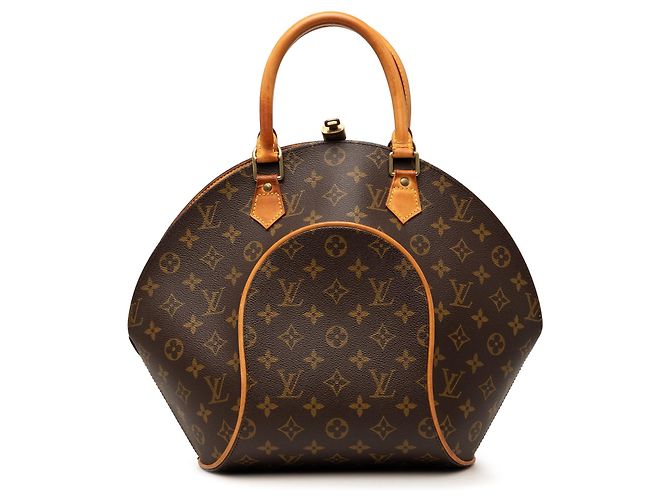 Bolsa Louis Vuitton Monogram Ellipse MM Castanha Marrom