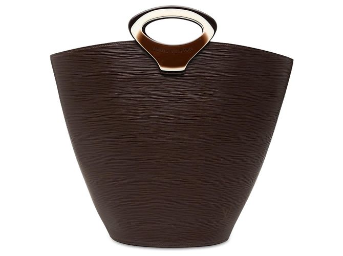 Borsa Louis Vuitton Epi Noctambule Marrone