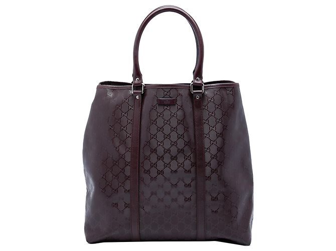 Tote Verticale Gucci GG Stampata Rossa Rosso