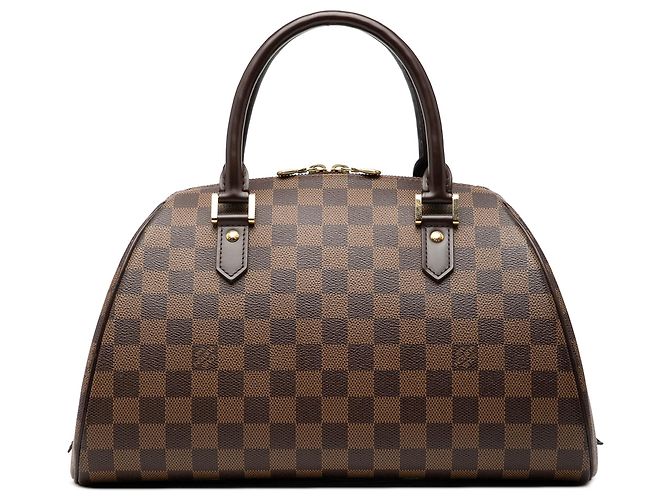 Sac à main Louis Vuitton Damier Ebene Ribera MM Marron
