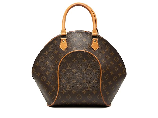 Bolsa de mão Louis Vuitton Monogram Ellipse MM Castanha Marrom