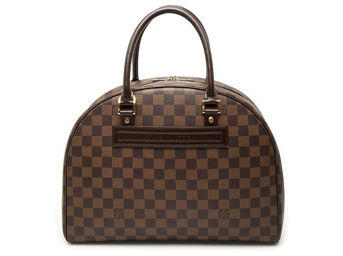 Sac à main Louis Vuitton Damier Ebene Nolita Marron