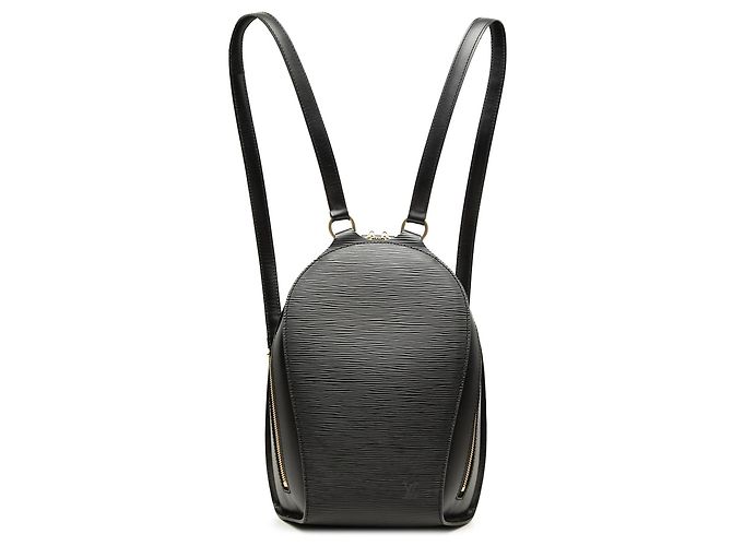 Black Louis Vuitton Epi Mabillon Backpack