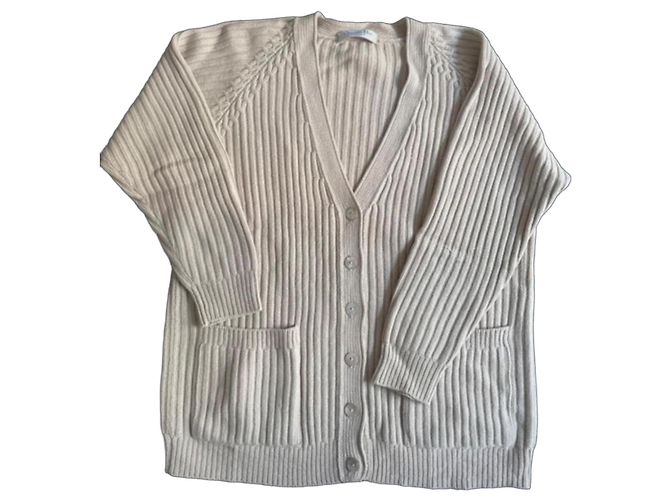 Christian Dior Kaschmir-Cardigan beige