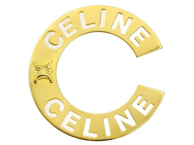 Diamond Céline Collar con colgante Celine en oro amarillo 18K