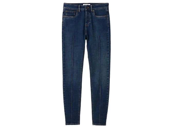 Jeans Slim in Denim Blu Miu Miu