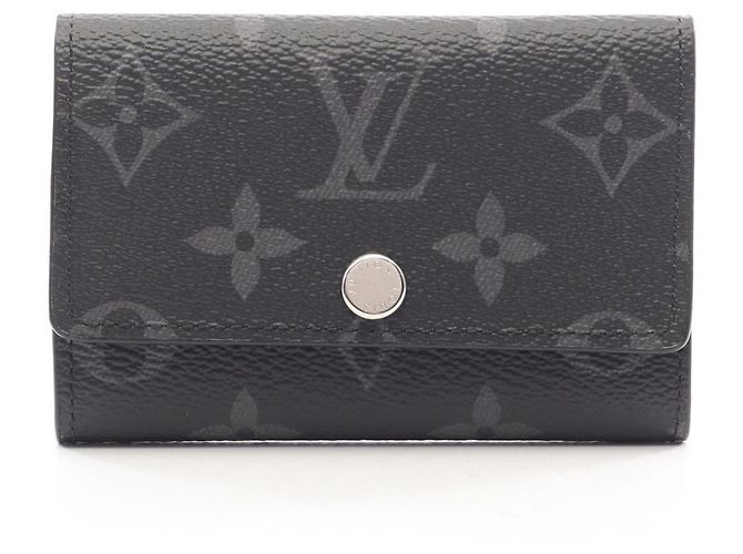Louis Vuitton Multicles 6 Monogram Eclipse Keycase Black