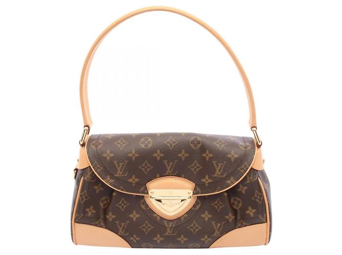 Bolsa de Ombro Louis Vuitton Beverly MM Monogram Marrom