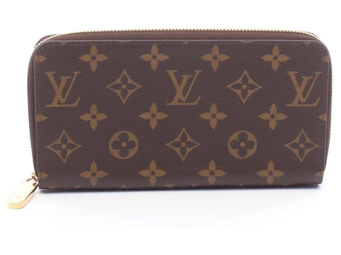 Portafoglio Zippy Louis Vuitton Marrone