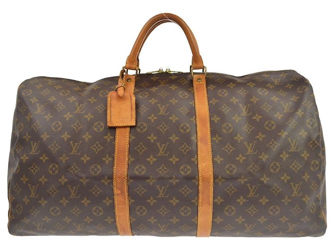 Louis Vuitton Keepall Monogram Canvas 60 Marrom