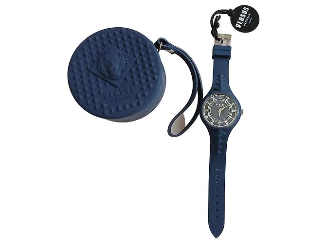 Orologio Versus Versace Quartz Gomma Blu