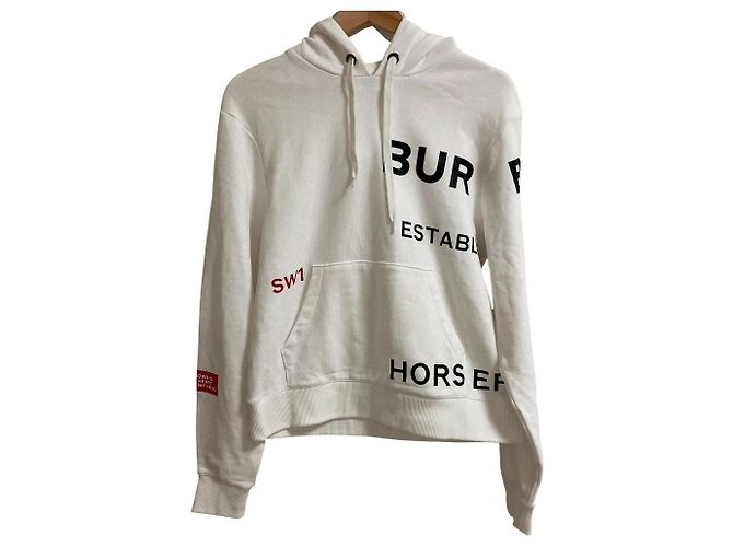 Burberry Horseferry Sweatshirt Weiß
