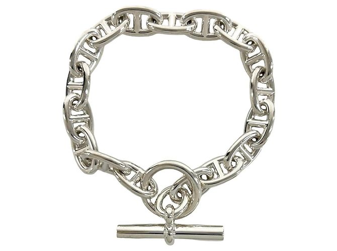 Hermès Hermes Chaine d'Ancre MM Armband Silber