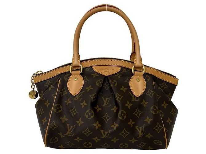 Louis Vuitton Tivoli PM Monogram Leather Handtasche Braun
