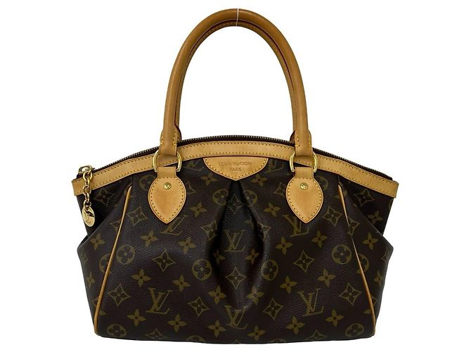 Bolsa Louis Vuitton Tivoli PM Monogram Leather Marrom