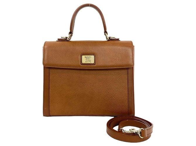 Borsa a tracolla in pelle Burberry Shadow Horse Nova Check