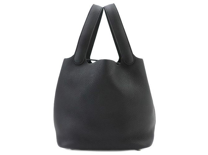 Hermès Borsa Piko Hermes Picotin Lock 22 MM Nero