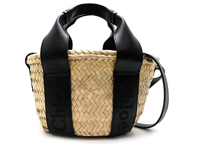 Sac à main panier Chloé Sense Small Noir