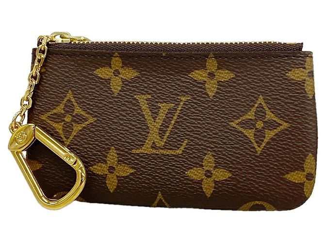 Louis Vuitton Monogram Pochette Clé Coin Case