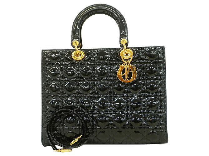 Borsa a mano Christian Dior Cannage Lady