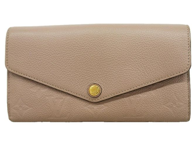 Louis Vuitton Monogram Empreinte Portefeuille Sarah Long Wallet
