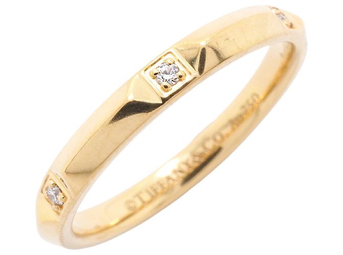 Autre Marque Anello True Band Tiffany & Co. in Oro Giallo 18K