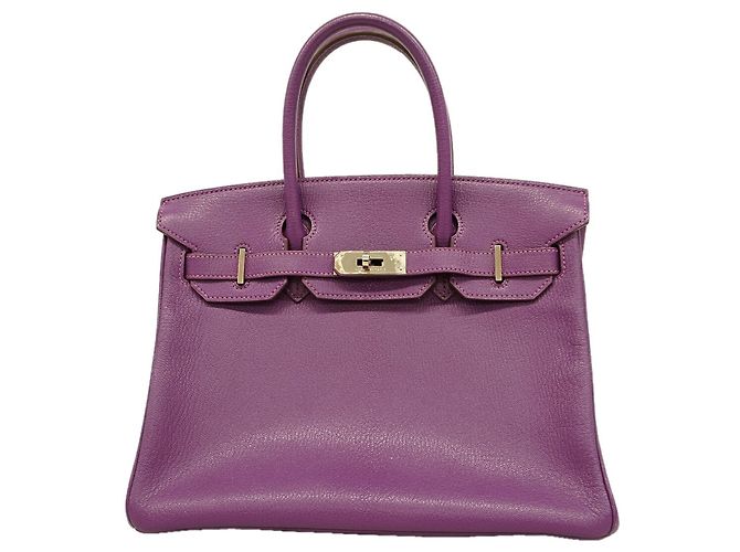 Hermès Borsa Hermes Birkin 30 Chevre Anemone