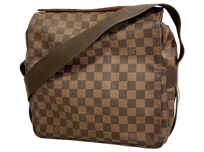 Bolsa de Ombro Louis Vuitton Damier Naviglio Damier ebene