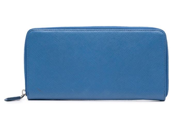 Prada Round Zip Long Wallet