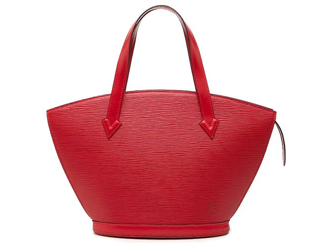 Louis Vuitton Red Epi Saint Jacques PM Short Strap