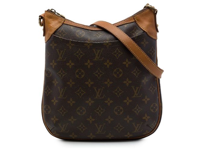 Louis Vuitton Brown Monogram Odeon PM Marrone