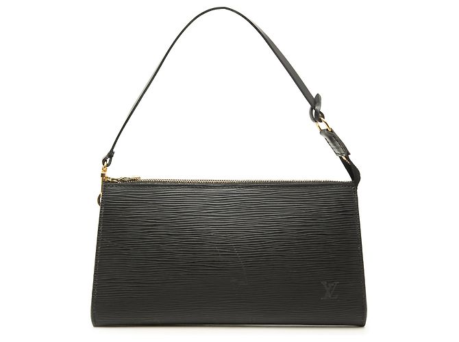 Louis Vuitton Black Epi Pochette Accessoires
