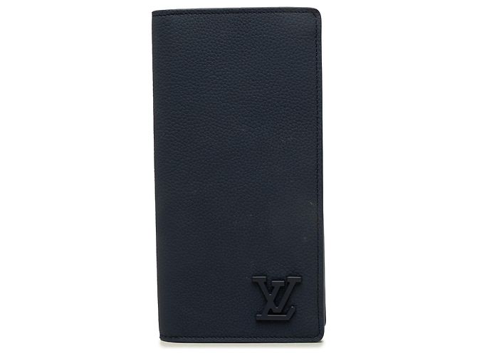 Louis Vuitton Blue Aerogram Brazza Wallet Navy blue