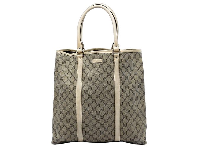 Tote Verticale Gucci Beige GG Supreme Joy