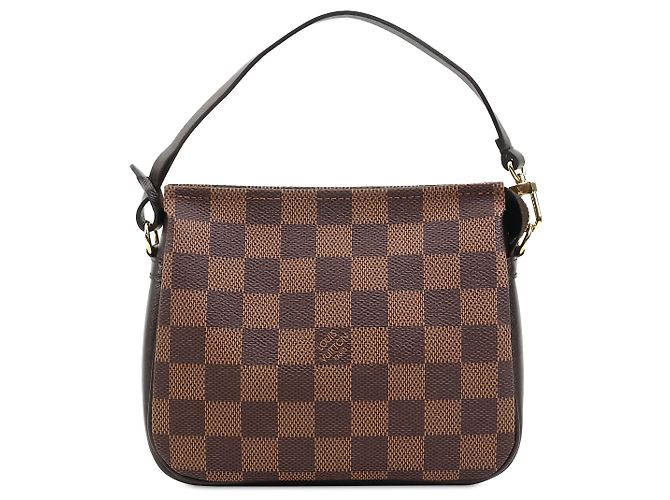 Louis Vuitton Brown Damier Ebene Trousse Pochette