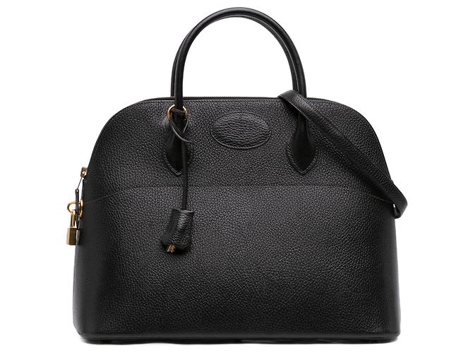 Hermès Black Ardennes Bolide 35 Noir
