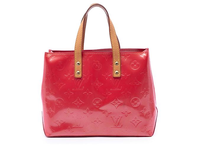 Louis Vuitton Pink Monogram Vernis Reade PM Rose