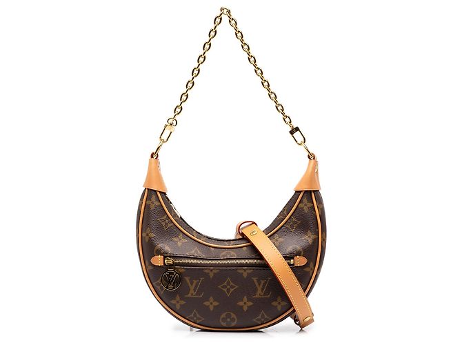 Louis Vuitton Brown Monogram Loop Marrone