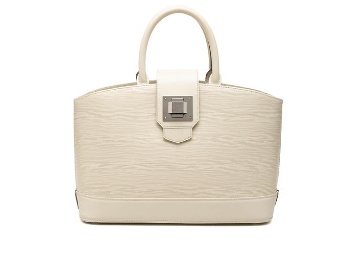Twist Louis Vuitton White Epi Mirabeau PM Blanc