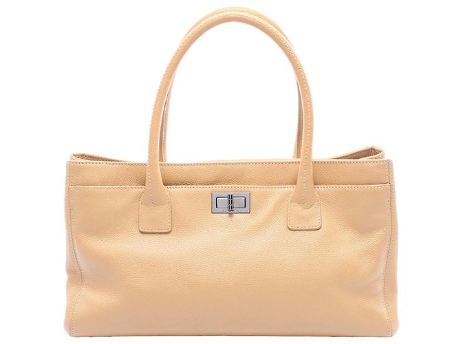 Chanel Beige Medium Executive Cerf Tote