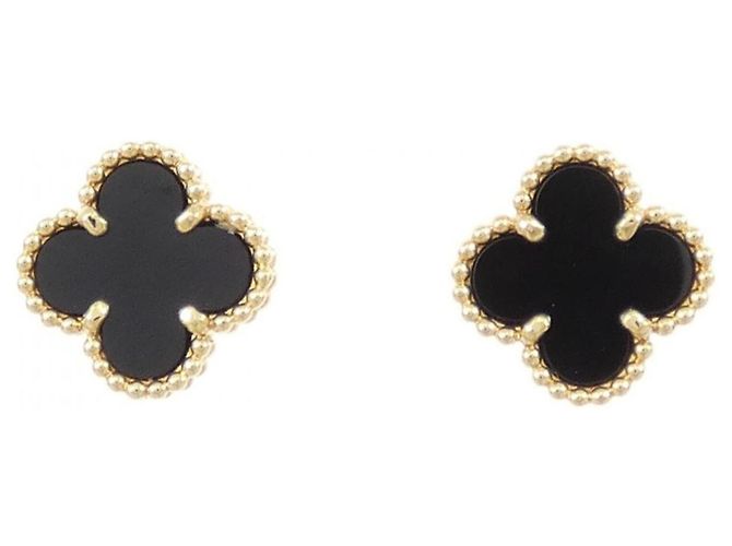 Orecchini Van Cleef & Arpels Sweet Alhambra D'oro