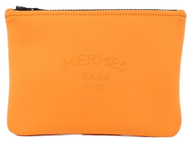 Hermès Bolsa pochette Hermes Neo-Baine PM Laranja
