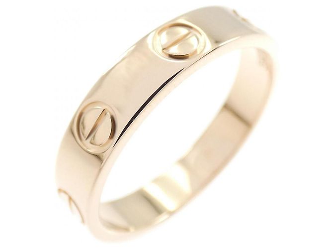 Anillo Cartier Mini Love Dorado