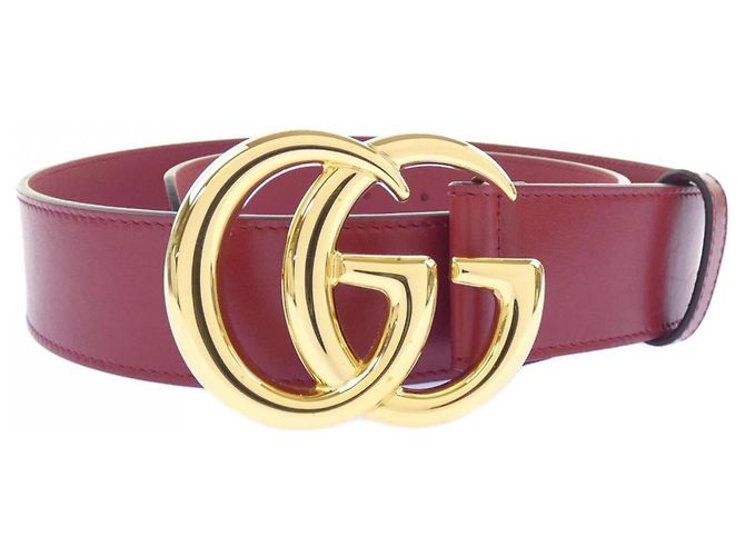 Cintura Gucci Standard Red Rosso