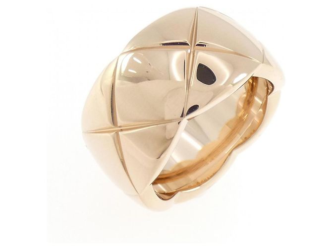 Bague large Chanel Coco Crush Doré