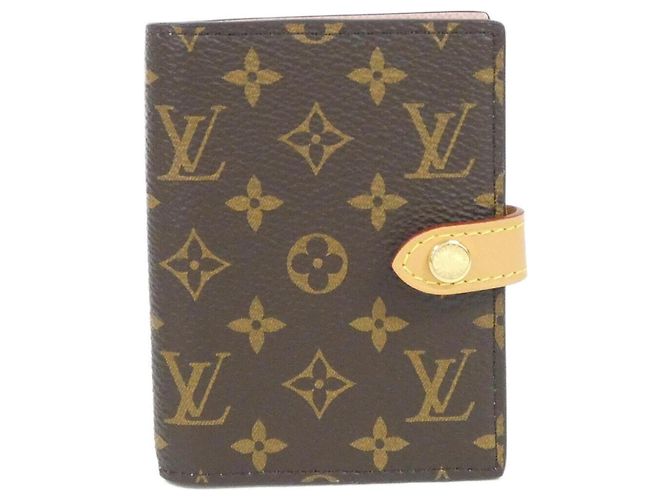 Louis Vuitton Monogram Mattifying Paper Case LBC003 Brown