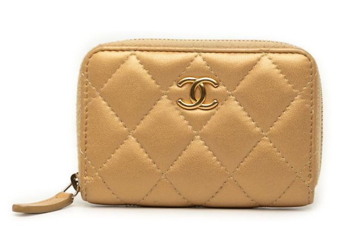 Timeless Chanel Matelassé Coco Mark Coin Purse