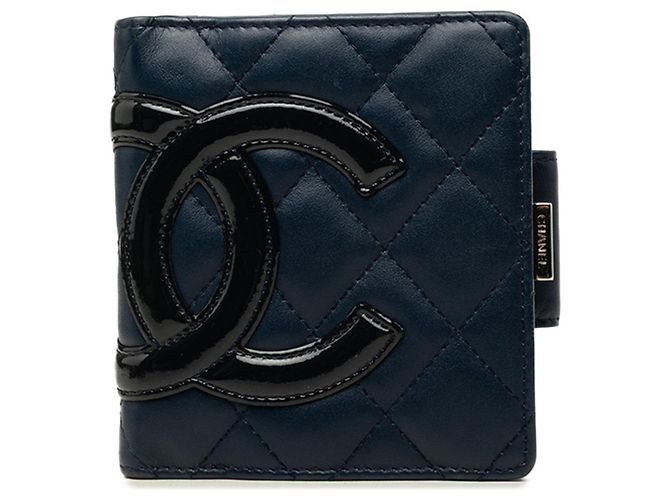 Cartera bi-fold Chanel Cambon Line Coco Mark