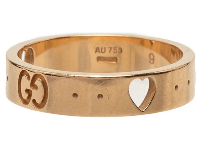 Anillo Gucci Icon Amor en Oro Amarillo de 18K